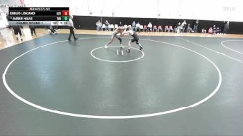 165 lbs Champ. Round 1 - James Haas, Thomas More vs Emilio Liscano, Indiana Tech