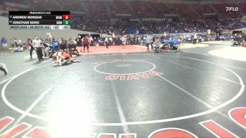 6A Boys 165 lbs Cons. Round 2 - Jonathan Nuno, Sandy Boys vs Andrew Morgan, McMinnville Boys