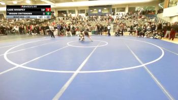 144 lbs Cons. Round 5 - Cade Whimpey, Timpanogos vs Riggin Crittenden, South Summit
