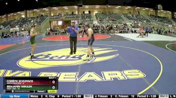 184 lbs Round 1 (4 Team) - Corbyn Schumack, South Medford vs Benjamin Winjum, West Linn