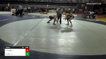 160 lbs Consolation - Sean Foster, St. Johns College Hs vs Kyle Lee, Trinity-pawling School