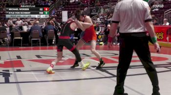 121 lbs Preliminaries - Michael Worsen, Fox Chapel vs Kyle Von Schmidt, Pennsbury