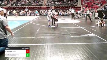 49 lbs Consi Of 16 #2 - Cooper PULLIAM, Skiatook Youth Wrestling 2022-23 vs Owen Teague, Genesis Wrestling