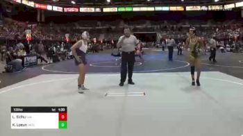 109 lbs Round Of 16 - Leila Sidhu, Usa Gold vs Kelsey Loeun, Team Takedown