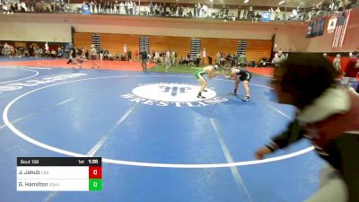 150 lbs Round Of 32 - Jimmy Jakub, Christian Brothers Academy vs George Hamilton, Pascack Valley