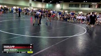 132 lbs Placement Matches (16 Team) - Derek Worstell, Brawlers YoungBucks vs Gauge Clark, FC Boom Squad