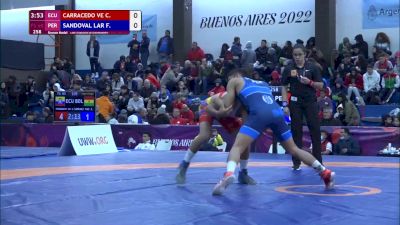 60 kg Zan Fugitt, USA vs Josue Villareal Martinez, MEX
