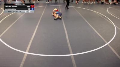 138 lbs Cons. Semis - Elijah Rieser, Wrestling Brotherhood vs Jacob Luebke, Dgf