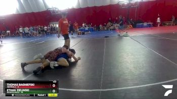 132 lbs Round 2 (4 Team) - Thomas Bagniefski, Aquinas 2 vs Ethan Zielinski, Oconto Falls