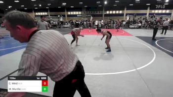 113 lbs Semifinal - Carter West, DC Elite vs Max Murillo, Canyon Springs HS