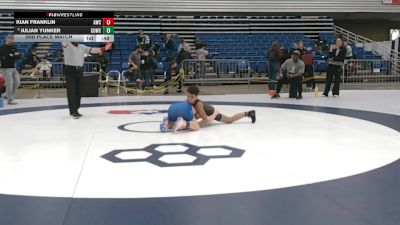 105 lbs 3rd Place Match - Julian Yunker, Carmel USA Wrestling Club vs Kian Franklin, Avon Wrestling Club