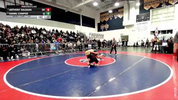 132 lbs Champ. Round 1 - Anthony Saldana, Paloma Valley vs Daniel Campos, La Quinta/LQ