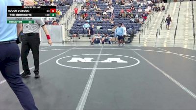 184 lbs Champ. Round 1 - Rocco D`Ascoli, Keiser University vs Tre Morrisette, Life University