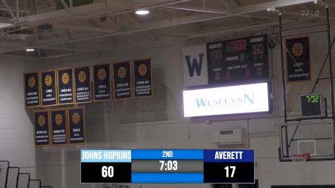 Replay: Johns Hopkins vs Averett  - Women's | Nov 16 @ 2 PM