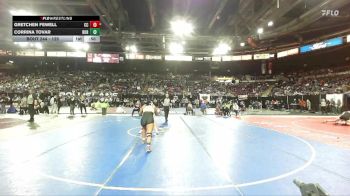 125 lbs Cons. Round 1 - Gretchen Fewell, Crook County vs Corrina Tovar, Borah