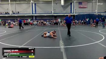 76 lbs Round 6 (8 Team) - Adam Hagenbuch, M2TCNJ vs Dominic Velardi, Ruthless WC