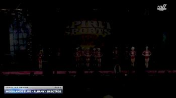 Woodlands Elite - Albany - Sabotage [2025 L4.2 Senior Day 1] 2025 Spirit Sports Worcester Nationals