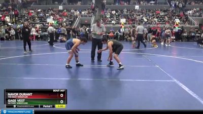 130 lbs Cons. Round 2 - Navor Durant, The Best Wrestler vs Gage Vest, Victory Wrestling