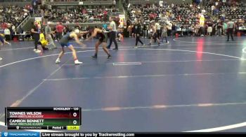 120 lbs Cons. Round 2 - Townes Wilson, Ubasa Wrestling Academy vs Camron Bennett, Ubasa Wrestling Academy