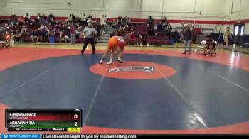 170 lbs Round 1 - Landon Page, Vestavia Hills vs Abraham Ha, Grissom HS