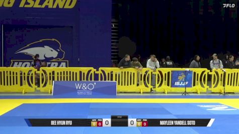 Mayleen Yandell Soto vs Bee Hyun Ryu 2025 Pan IBJJF Jiu-Jitsu No-Gi Championship