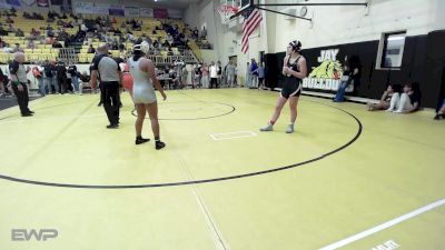 138 lbs Consi Of 8 #2 - Lilyana Garner, Jay Junior High vs Niana Ruataake, Har-Ber High School