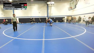 190 lbs Consi Of 8 #2 - Lucas Judd, Lyman Mem/Windham Tech vs Nicholas Duran, Yorktown