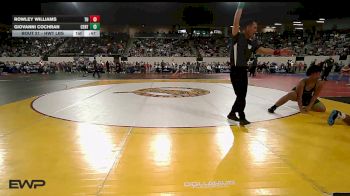 Consi Of 32 #2 - Rowley Williams, Tulsa Union vs Giovanni Cochran, Central Middle School