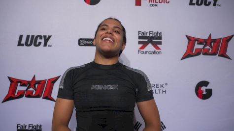 Sarah Galvao Recaps Her Match of the Night at CJI 2