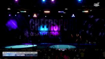 Power Cheer! - Panthers [2026 L3 Senior Coed - D2 - Medium Day 1] 2026 CHEERSPORT National All Star Cheerleading Championship