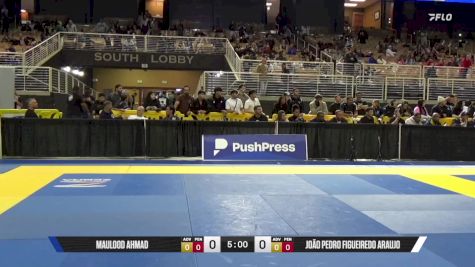 João Pedro Figueiredo Araujo vs Maulood Ahmad 2025 Pan Jiu Jitsu IBJJF Championship