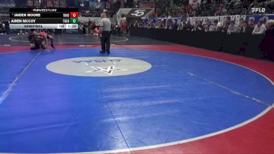 7A 165 lbs Semifinal - Jaiden Moore, Thompson HS vs Airen Mccoy, Tuscaloosa County