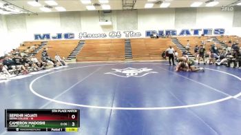 285 lbs Placement Matches (16 Team) - Sepehr Hojati, Sierra College vs Cameron Madoshi, Chabot College