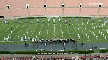 Gold "San Diego, CA" at 2019 DCI Drum Corps at the Rose Bowl