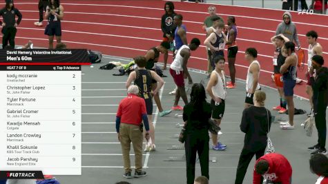 Men's 60m, Prelims 7
