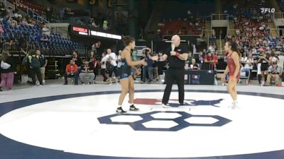 135 lbs 3rd Place Match - Lauren Zaragoza, CA vs Morgan Lucio, AZ