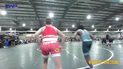 108 lbs Round Of 64 - Taber McBurney, Topeka Blue Thunder vs Ariah Mills, Roundtree Wrestling Academy