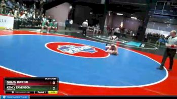 3 lbs Quarterfinal - KENLY EAVENSON, Franklin vs Nolan Rohrer, Ringgold