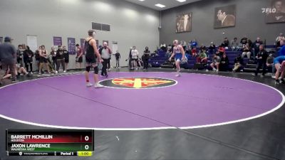 175 lbs Cons. Round 4 - Barrett McMillin, Houston vs Jaxon Lawrence, Waukesha West