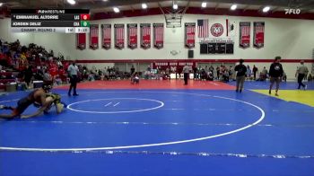 141 lbs Champ. Round 2 - Emmanuel Altorre, Lassen vs Jorden Deliz, Chabot College