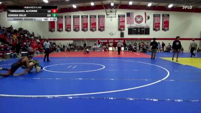 141 lbs Champ. Round 2 - Emmanuel Altorre, Lassen vs Jorden Deliz, Chabot College