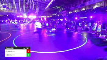 109 lbs Round Of 16 - Owyn Burns, Brighton WC vs Teagan Lewis, Grindhouse WC