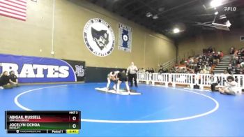 115 lbs Cons. Round 6 - Abigail Russell, San Luis Obispo vs Jocelyn Ochoa, Reedley