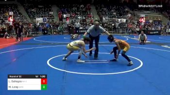 88 lbs Prelims - Lorenzo Gallegos, NM Gold vs Matthew Long, Garden City WC