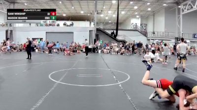 105 lbs Round 3 (6 Team) - Sam Winship, Smitty`s Barn vs Mason Marks, EsteBuilt WC