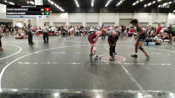 138 lbs Round 2 (6 Team) - Doug Barksdale, Blackman Wrestling Club vs Samson Dobbs, Refinery Wrestling