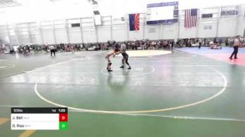 123 lbs Semifinal - Jacob Bell, Inland Elite vs Damian Rios, Safford WC