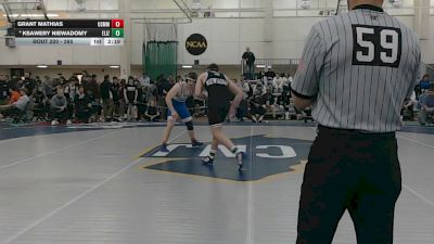 285 lbs Quarterfinal - Grant Mathias, Merchant Marine vs Ksawery Niewadomy, Elizabethtown