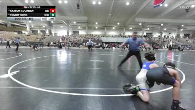 100 lbs Quarterfinal - Tommy Song, Wave Wrestling Club vs Cayson Cochran, Grindhouse