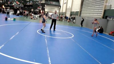 128-135 lbs 1st Place Match - JoLee Gewecke, Fillmore Central Girls vs Annie Wilson, Sedgwick County